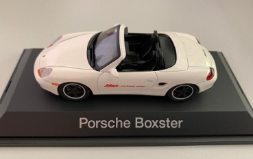 4223	Porsche Boxster (986) 1996 weiß (…wer bremst verliert)	1:43